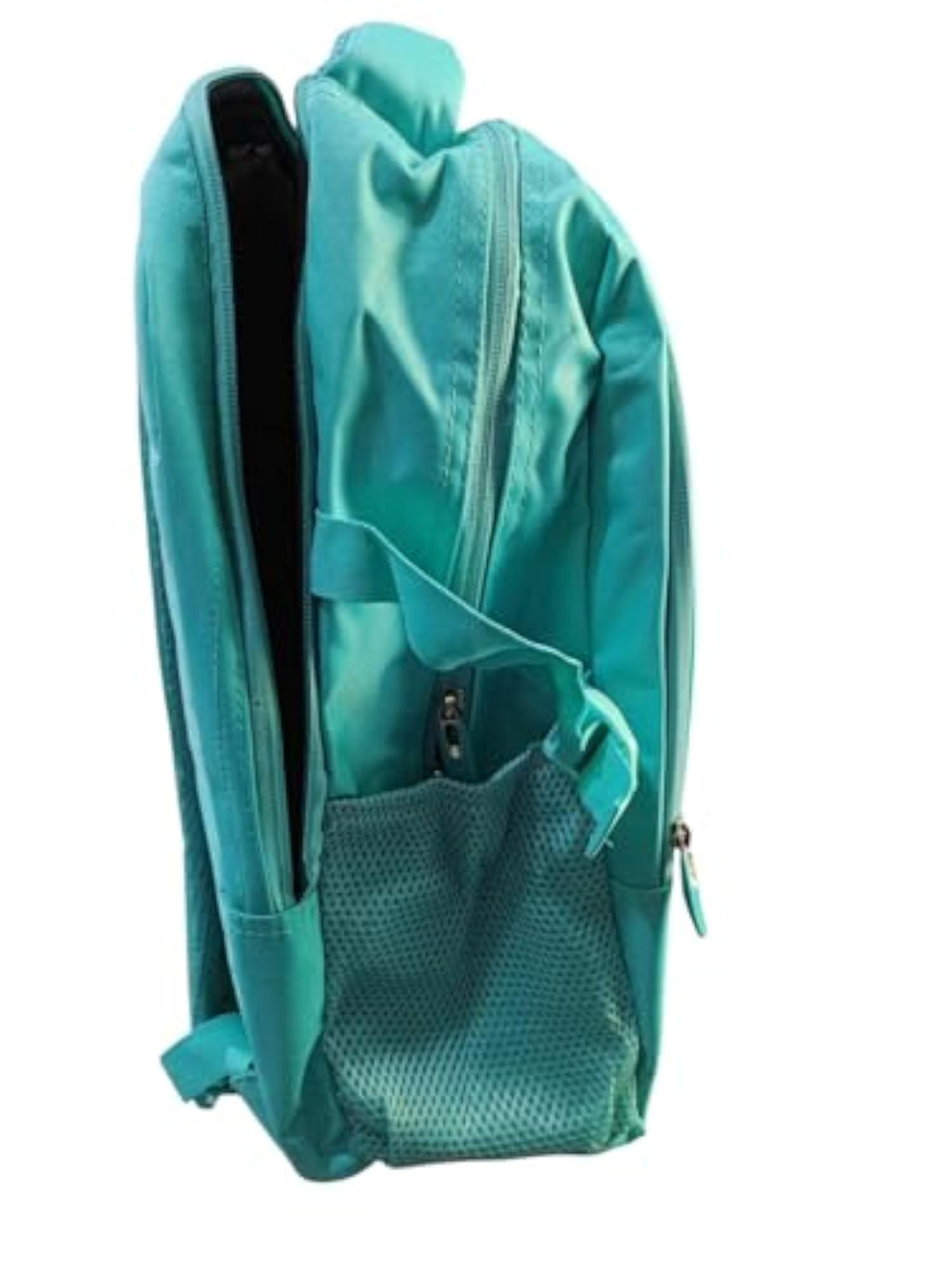 Classic Turquoise Backpack with Metal Shield Logo