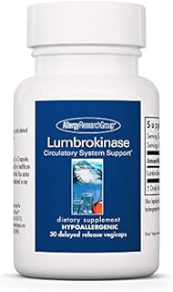 Allergy Research Group - Lumbrokinase - Circulatory System Support - 30 Delayed Release Capsules