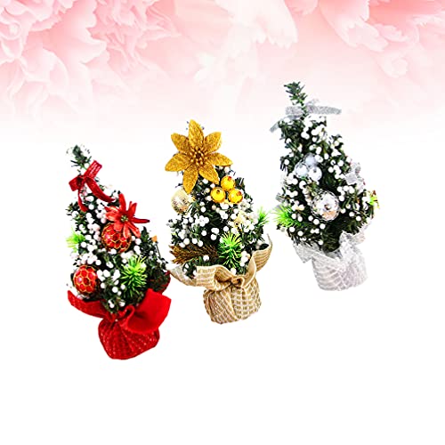Bonsaï de Noël compact pour décorations de Noël sans encombrement - 2