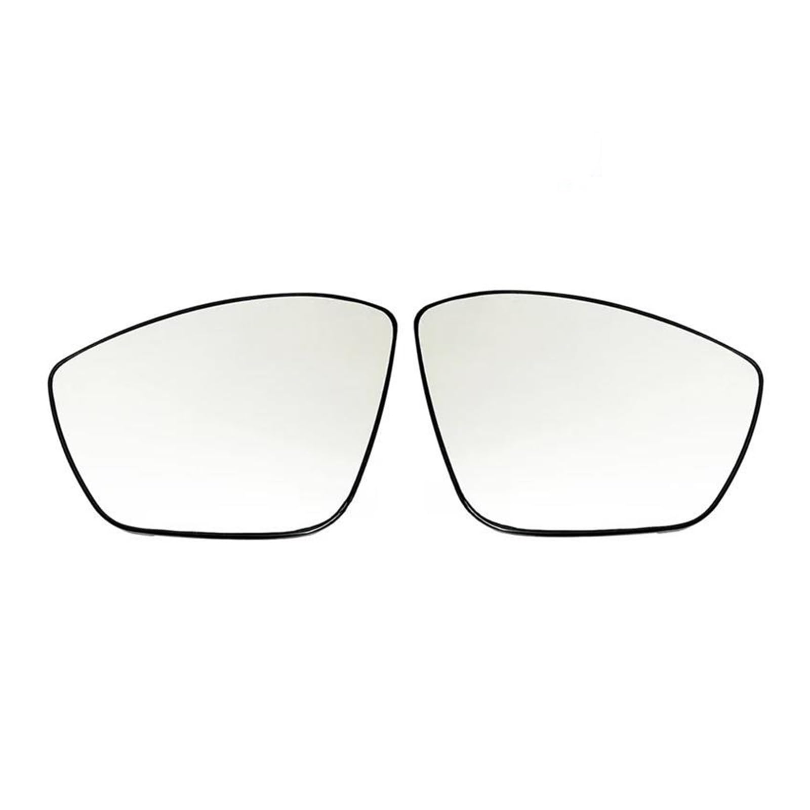 Pour Vauxhall Pour Corsa F 2019-2023 Avec Rétroviseur Chauffant, Verre Rétroviseur Latéral 1607512180 1607512280(A Pair)