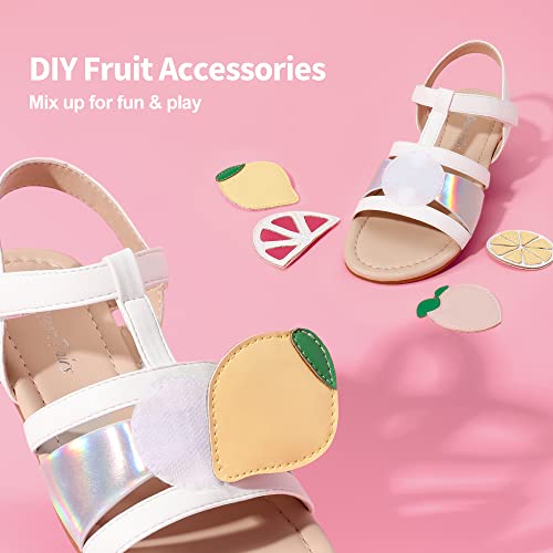 DREAM PAIRS Girls Casual Sandals Open Toe Cute Sandals2