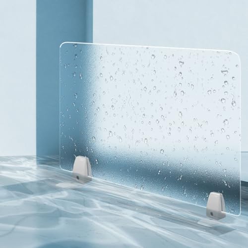 Unikicool Mampara Panel AcúStico,Mamparas Escritorio,Separador Mesa Oficina,Resistente A Impactos Roturas,FáCil De Instalar,para Mamparas Insonorizadas Escuelas,Empresas,Hoteles,Restaurantes