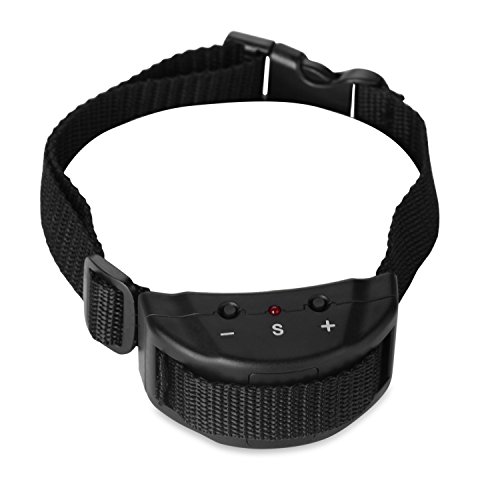 Bark Collar [2018 Smart Chip] Dog Shock Anti-Barking Collar with Beep, Vibration and Harmless Shock. No Bark Control for Small/Medium/Large Dogs with 7 Sensitivity Levels, Rechargeable and Rainproof