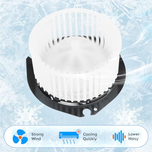 Image of 700067 HVAC Heater Blower Motor Assembly Fit for Chevrolet Express /GMC Savana 1500 1996-2014, for Chevrolet Express /GMC Savana 2500 3500 1996-2018, for GMC P3500 1996-1998, Replaces 89019112