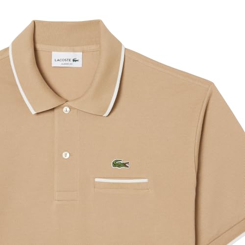 Image of Lacoste Men's Classic Fit Pocket Accent L.12.12 Polo Shirt