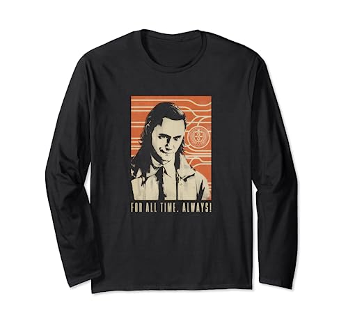 Image of Marvel Loki For All Time Always Poster Long Sleeve T-Shirt