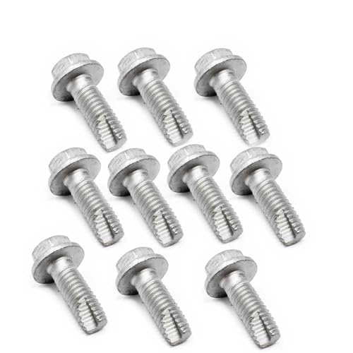 10 Tornillos Autorroscantes 3/8" x 1" Hexagonal miniatura 1