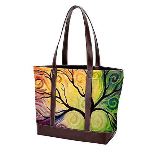 Sac épaule motif jardin coloré TBOUOBT pour illuminer vos journées