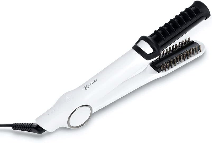InStyler Airless 1in. 2 Way Rotating Tourmaline Blowout Revolving Hair Styler with 4 Heat Setting