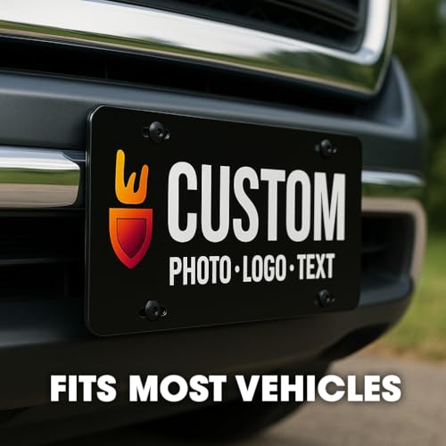 Custom License Plate Decorative Auto