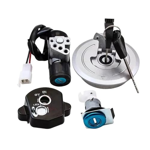 Tapa del tanque de combustible con cerradura para motocicleta Honda CBR125RS 2 llaves