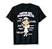 Lustiges Krankenpflegerin T-Shirt: Krankenschwester-Anatomie T-Shirt