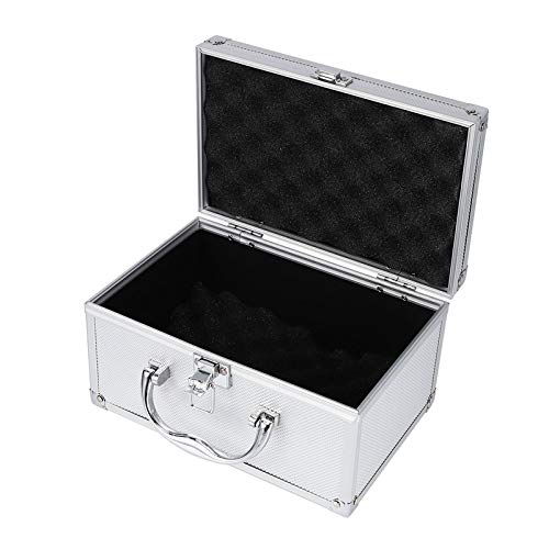 Micvtve Aluminum Alloy Tool Box Portable Equipment Instrument Case Display Case Suitcase Hardware Tool Case 230X150X125mm - Image 3