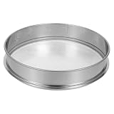 POPETPOP 31,5cm Gartensieb für Erde und Kompost, 2mm Sandsieb