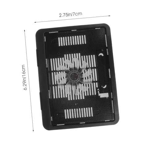 Support de refroidissement LED pour ordinateur de jeu en plastique et fer USB - 2