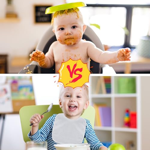 ALAHUGYEF Baby White Bib for Painting 12 Pcs Waterproof Cotton Baby Bibs for Boys Girls Dribble Drool Burping Bibs for Feeding Teething Shower Party Gifts - Image 4