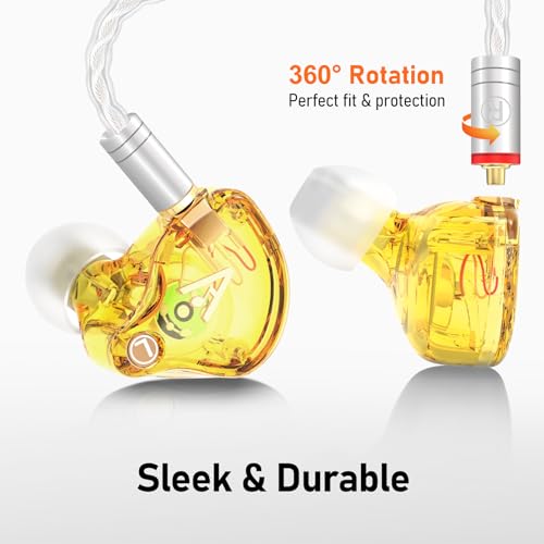 Image of Audiovance Vibes 202ML HiFi Wired Earbuds for iPhone 14 /13 /12 /11 /X, Pro Max