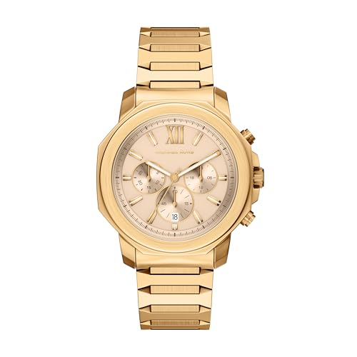 Image of Michael Kors Prescott Gold Watch MK9249