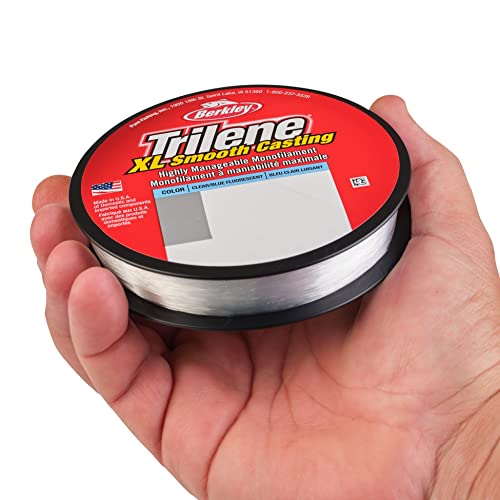 Berkley Trilene® XL®, Fluorescent Clear/Blue, 4lb | 1.8kg, 330yd | 301m Monofilament Fishing Line, Suitable for Freshwater Environments - image 7
