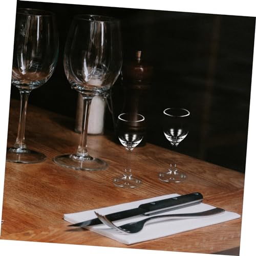 Verres transparents pour service de table sans risque de casse