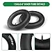 LAXEEM 2Pack 15x6.00-6 Inner Tube with TR-13 Straight Valve Stem for Lawn Mower, ATVs, Go-Karts, Golf Carts