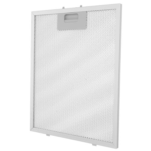HOMSFOU filtro de campana extractora Reemplazos de ventilación del filtro de la estufa. Cambio de filtro de campana de cocina repuestos para campana extractora filtros de campana AbS Plata