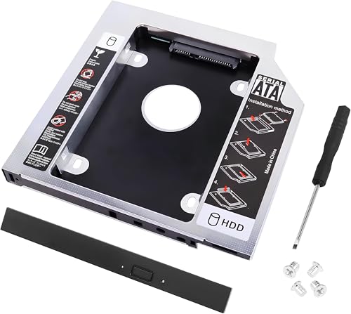 AYMBH DM DW127 12,7 mm SATA 3.0 HDD SSD Caddy...