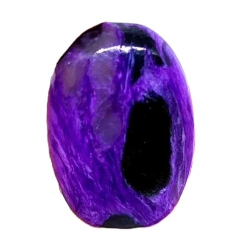 Charoite naturelle cabochon 28x18x6mm pour création de bijoux DIY