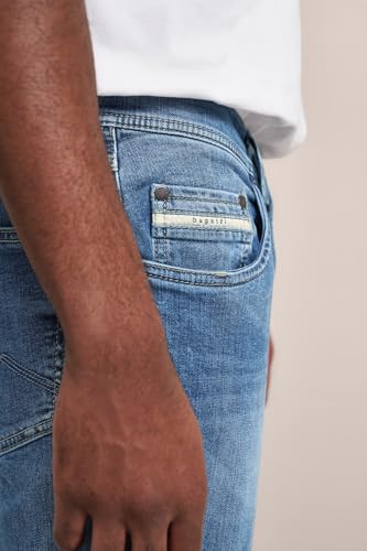 bugatti Herren Jeans Modern Fit – Bequeme Stretch Denim Hose für Alltag & Freizeit – Ganzjahresjeans – Ansicht 4