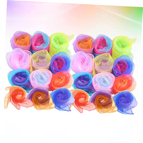 24 Bufandas de Baile Infantiles de Colores para Espectáculos 4
