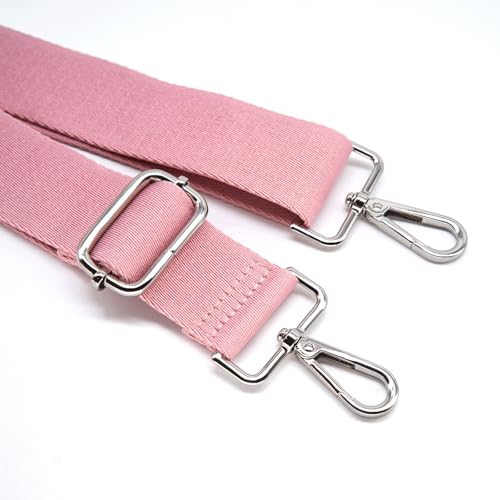 Image of S&loyoe Thickened Solid Color Purse Straps Replacement Crossbody Bag Strap Adjustable Wide Guitar Straps for Handbags 1.5inch