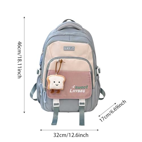 Sac à dos décontracté pour étudiant durable et ultra léger en taille unique - 6