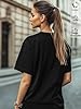 SaDiao Womens Summer Graphic Tee Casual Crew Neck Short Sleeve Tops (UK, Alpha, XL, Regular, Regular, Fraggle Rock Black) #1