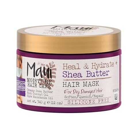 Maui Moisture Heal & Hydrate Shea Butter Hair Mask & Leave-In Conditioner Cover