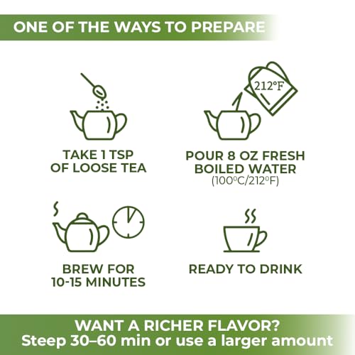 Image of 4 oz. Olive Leaf Tea Dried Olive Leaf Herbal Tea (Olea Europaea) - 113g Bags Herb Hojas De Olivo Secas