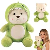 doudou babynat ours mouchoir ✨【Câlin et polyvalent】La forme et l'expression mignonnes du teddy bear en peluche apportent un peu de plaisir à la vie et conviennent aux personnes de tous âges. L'ours en peluche a une adorable expression intellectuelle et peut donner à votre maison ou à votre salle de jeux une atmosphère joyeuse et romantique