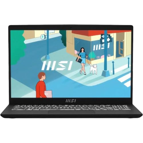 Modern 15 B13M-1097US 15.6" Full HD Laptop, Intel Core i5-1334U 1.3GHz, 16GB RAM, 512GB SSD, Windows 11 Home, Classic Black