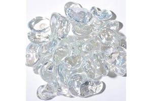 Radiant Terrazzo Iridescent Fire Pit Glass Embellishment