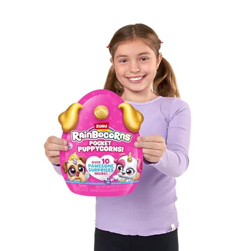 Rainbocorns Pocket Puppycorn 3 Pack by ZURU Toy Puppy Dog Mini Unboxing Girls Gifting - Thumbnail 2