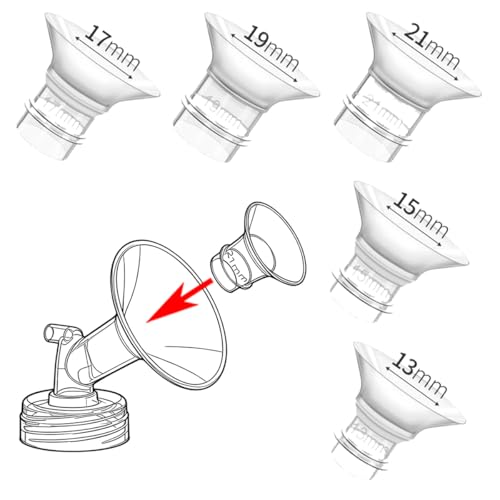 Image of Hodaqe Breast Pump Flange Inserts for 24 mm Shields, 5 Pcs