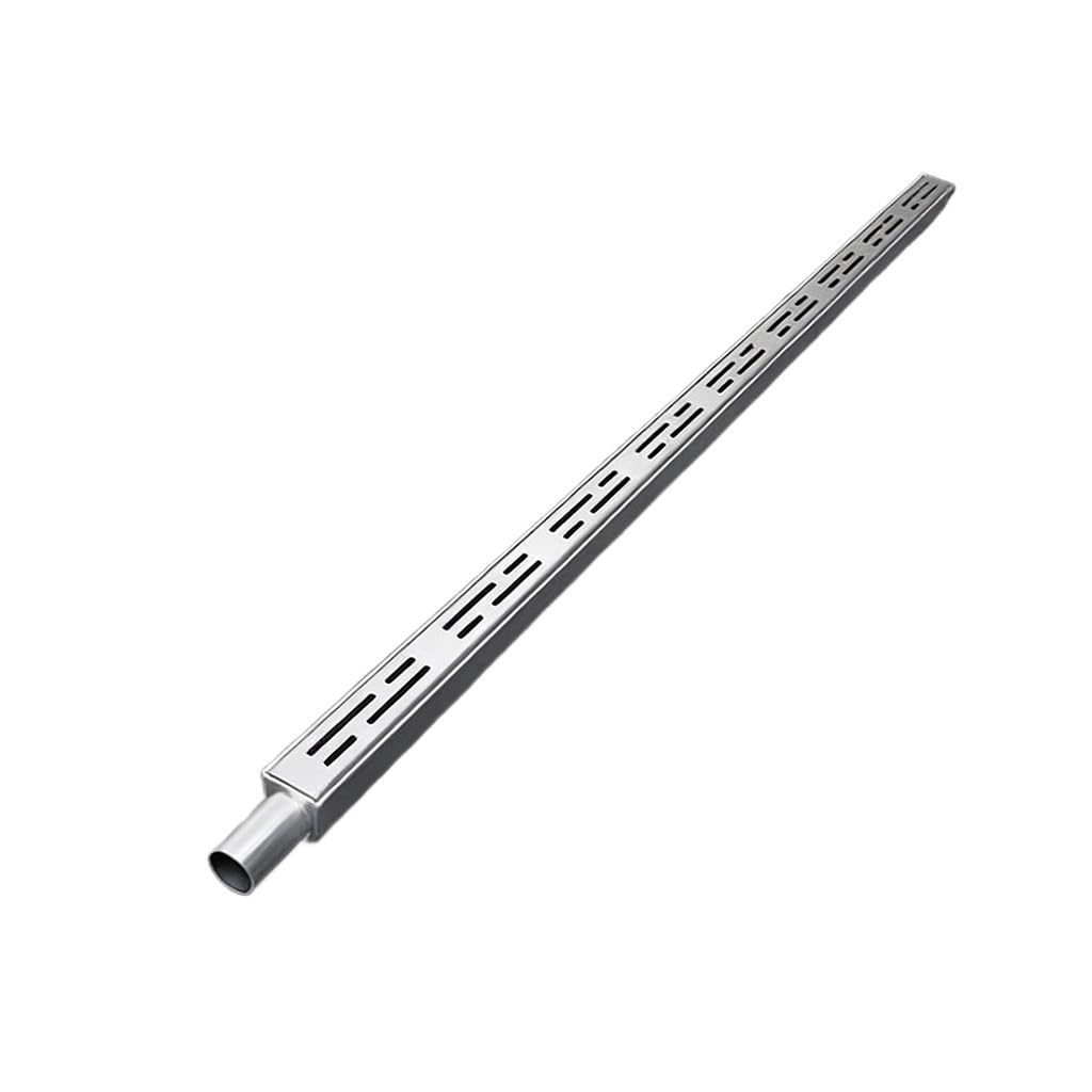 GLDYTVF Stainless Steel Drainage Channel with Grate 1.4" & 2" Width Outdoor Patio Drainage System Long & Narrow Design for Shower Floor 5x5cm (2x2) Drainage Solution