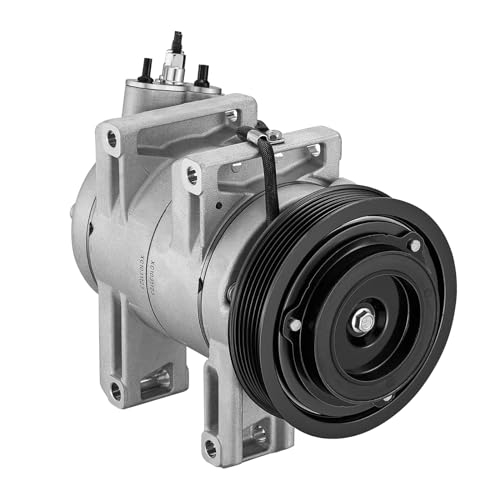 BDFHYK 98490 Air Conditioning A/C Compressor with Clutch Compatible with Nissan Rogue 2008-2013 L4 2.5L, Compatible with Nissan Rogue Select 2014-2015 L4 2.5L