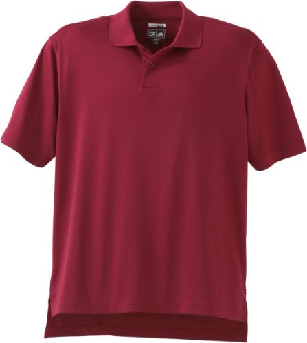 adidas A03 Men's Climacool Textured Solid Golf Shirt