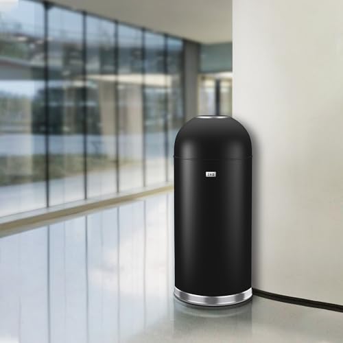 Eko EK9639-BL Eternal 56L/15 Gallon Large Capacity Tall Commercial Trash Can, Round Open Top Waste Bin thumb #7