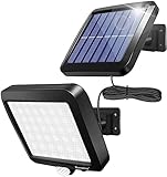 Solarlampen für Außen, Plug and Play, einfach zu installieren.