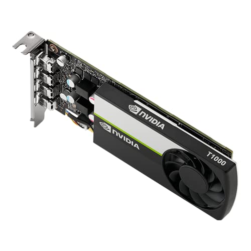 Scheda grafica Nvidia Quadro T1000 4GB GDDR6 a slot singolo a basso profilo - 896 core CUDA, 128 bit, 160 GB/s, 4 x Mini DisplayPort 1.4, 50 W consumo energetico, PCI Express 3.0 x16 - Scheda video - Immagine 4
