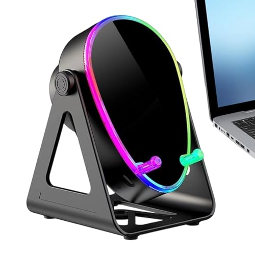 Altavoz inalámbrico con sensor 2026, altavoz Bluetooth 5 en 1, con soporte para teléfono, recargable de 2000 mAh con luz colorida, estéreo, amplificador de altavoces recargables