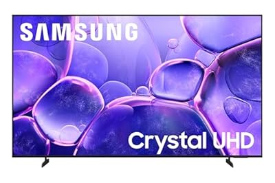 Samsung 85-Inch Class Crystal UHD U8000F 4K Smart TV (2025 Model) Endless Free Content, Crystal Processor 4K, MetalStream Design, Knox Security, Alexa Built-in