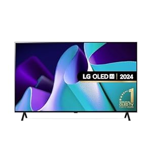 LG OLED65B42LA 65-Inch 4K UHD Smart TV, (α8 AI Processor, Dolby Atmos, Freeview Play and Amazon Alexa, 120Hz), Black [Model 2024]