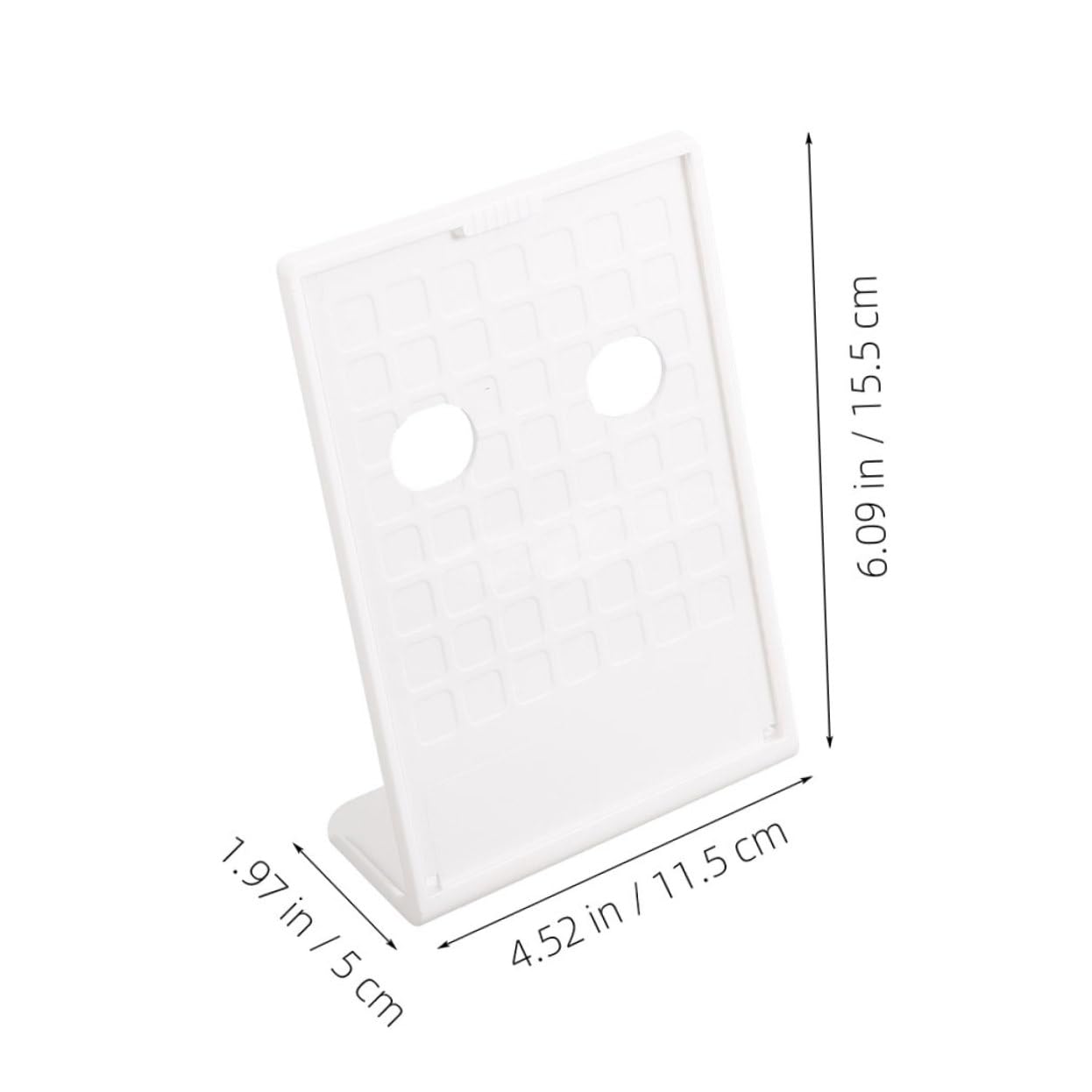 Gogogmee L-shaped Menu Display Board Display Rack Abs Plastic Tags Holder Stand Sign for Restaurant Tea Shop